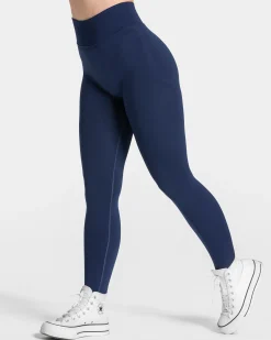 Clearance Legging Femme Sculpt scrunch « bleu foncé » Femme Leggings