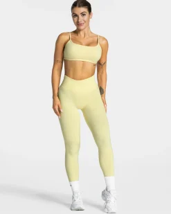 Sale Legging Femme Sculpt scrunch « jaune » Femme Leggings