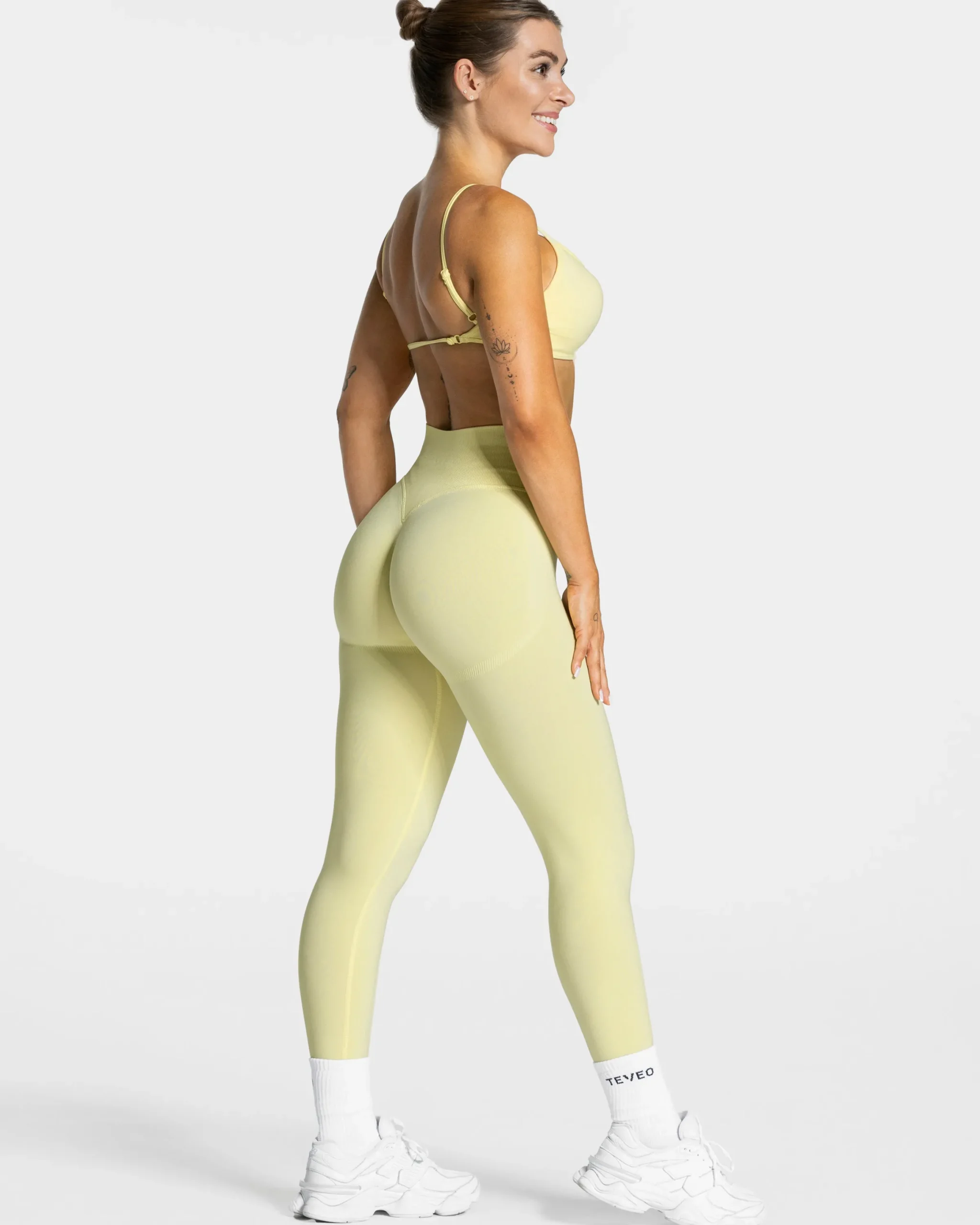 Sale Legging Femme Sculpt scrunch « jaune » Femme Leggings