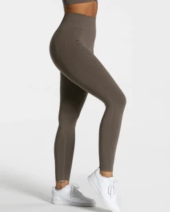 New Legging Focus Scrunch « taupe » Femme Leggings