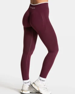 Outlet Legging Ignite Sculpt scrunch « prune » Femme Leggings