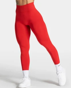 Hot Legging Pure Covert Scrunch « rouge » Femme Leggings