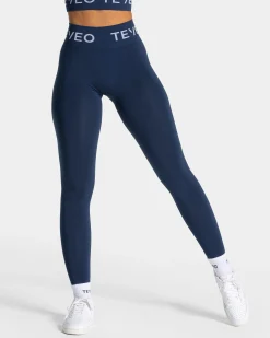 Discount Legging Signature Scrunch « bleu foncé » Femme Leggings