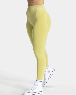 Fashion Legging Signature Scrunch « Lime » Femme Leggings