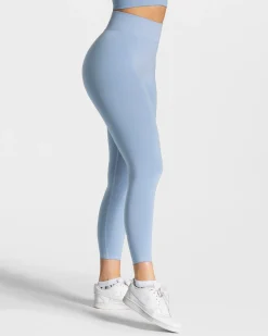 Best Legging Statement Scrunch « bleu » Femme Leggings