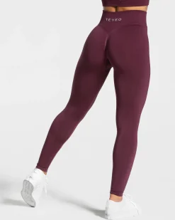 Online Legging Statement Scrunch « prune » Femme Leggings