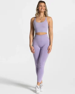 Discount Legging Statement Scrunch « lilas » Femme Leggings