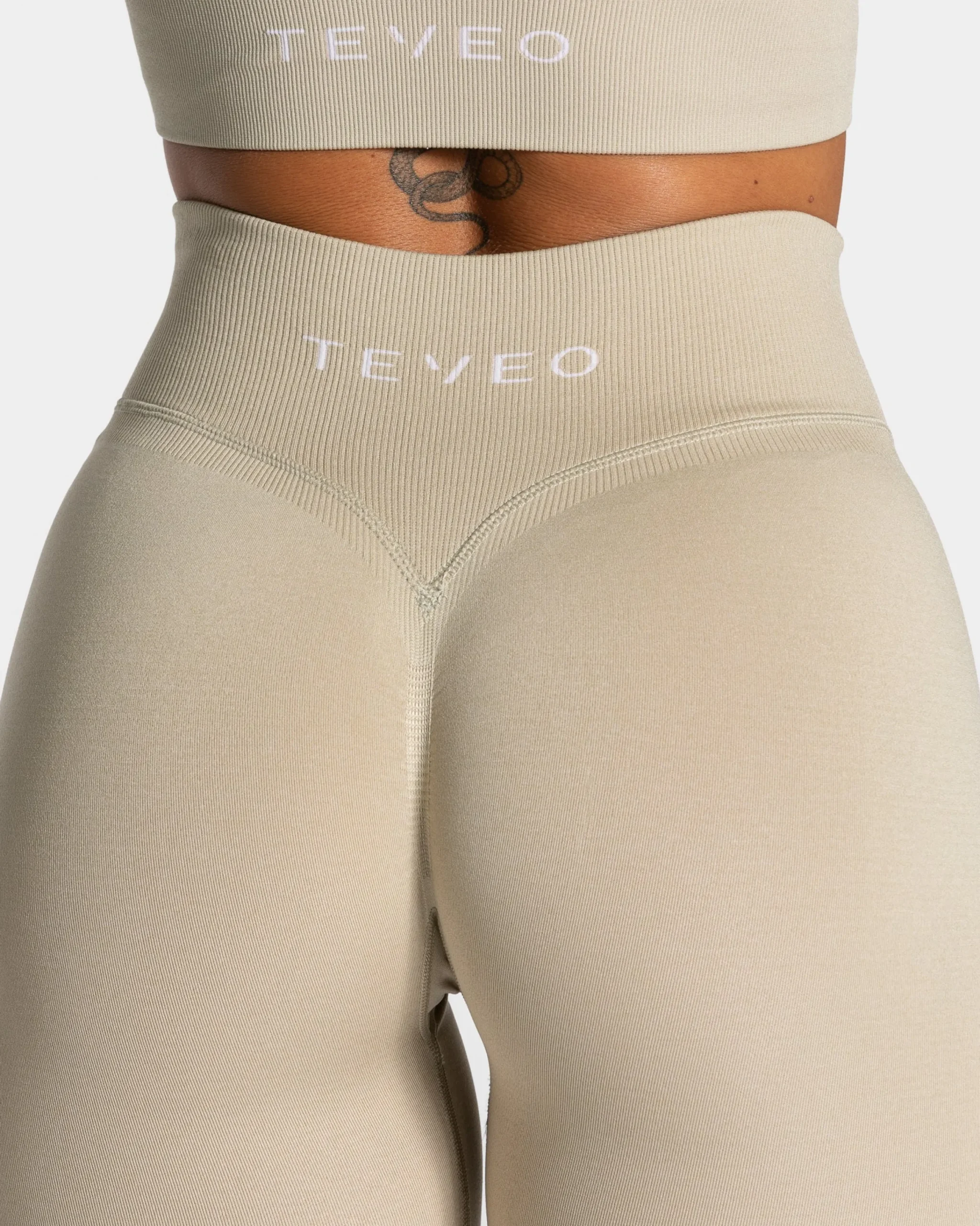 New Legging Statement Scrunch « sable » Femme Leggings