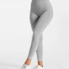 Sale Legging Timeless Scrunch « gris clair » Femme Leggings