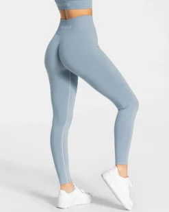 Discount Legging Timeless Scrunch « bleu acier » Femme Leggings