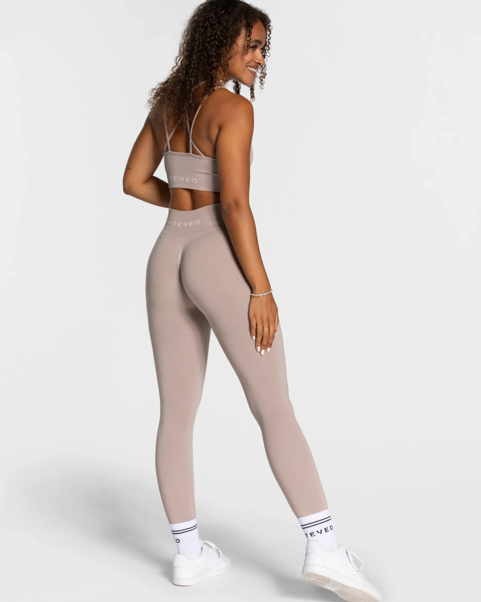Best Legging Timeless Scrunch « poussière » Femme Leggings
