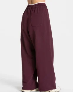 Fashion Pantalon de jogging Ignite Wide Leg « prune » Femme Pantalons De Jogging