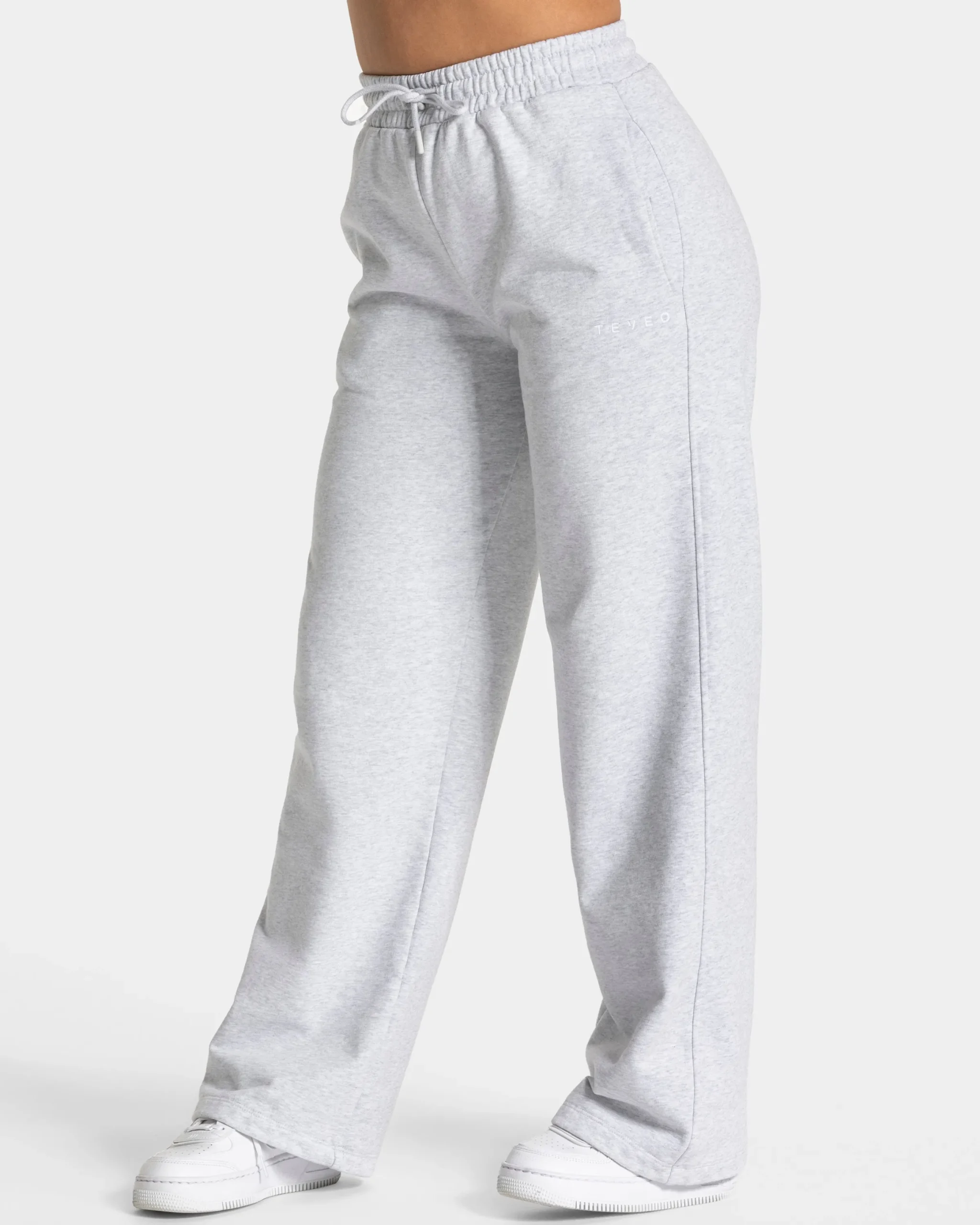 Clearance Pantalon de jogging Straight Leg RI’VAIV femmes « gris clair » Femme Pantalons De Jogging