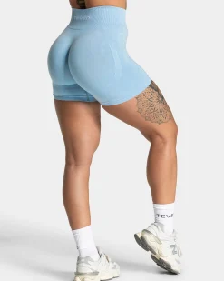 Discount Short Acid Covert scrunch « bleu layette » Femme Shorts