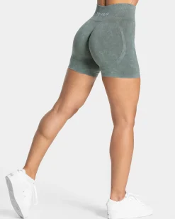 Online Short Acid Covert scrunch « Basil » Femme Shorts