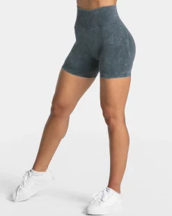 Hot Short Acid Covert scrunch « bleu marine » Femme Shorts