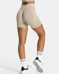 Best Short Covert Scrunch Signature « Latte » Femme Shorts