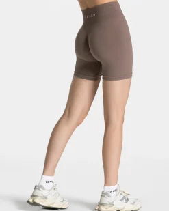 Fashion Short Covert Scrunch Timeless Pro « moka » Femme Shorts