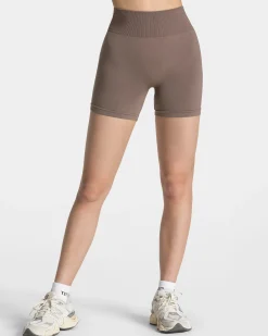 Fashion Short Covert Scrunch Timeless Pro « moka » Femme Shorts
