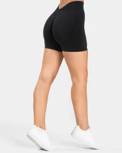 Clearance Short dos en V Covert scrunch Essence « Noir » Femme Shorts