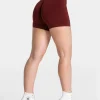 Best Short Femme Sculpt scrunch « bordeaux » Femme Shorts