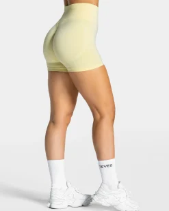 Outlet Short Femme Sculpt scrunch « jaune » Femme Shorts