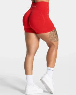 New Short Pure Covert Scrunch « rouge » Femme Shorts