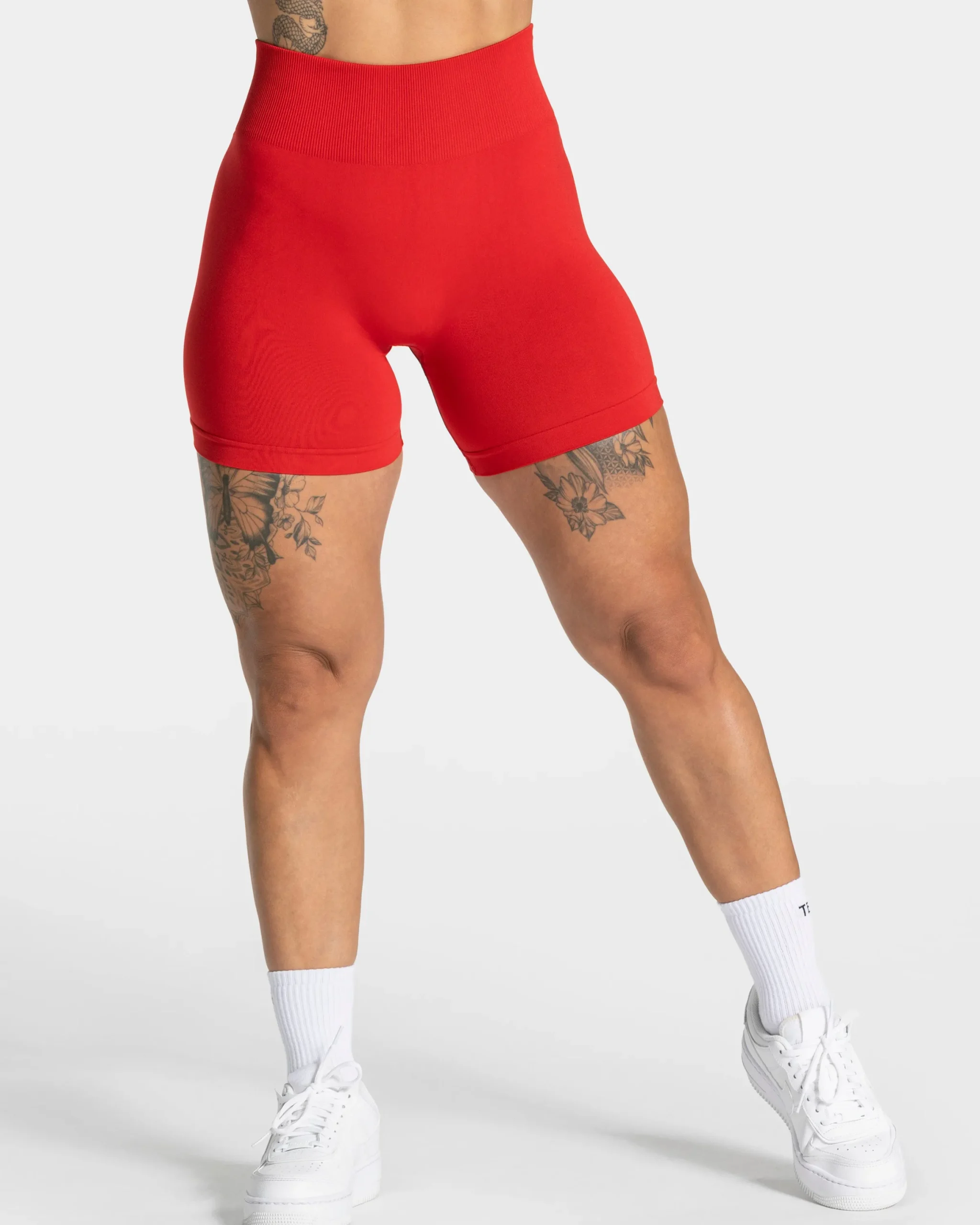 New Short Pure Covert Scrunch « rouge » Femme Shorts