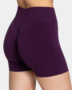 New Short Sculpt scrunch Femme « aubergine » Femme Shorts