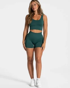 Sale Short Sensation « vert foncé » Femme Shorts