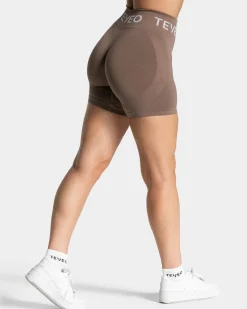 Hot Short Signature Scrunch « moka » Femme Shorts