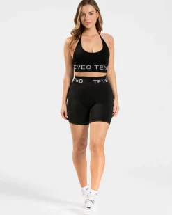 Fashion Short Signature Scrunch « noir » Femme Shorts