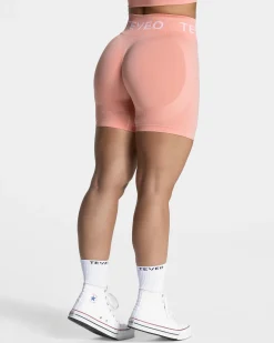 Hot Short Signature Scrunch « Peach » Femme Shorts