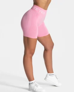 Sale Short Signature Scrunch « rose » Femme Shorts