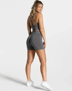 Sale Short Statement Scrunch « graphite » Femme Shorts