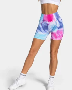 Clearance Short Tie Dye Scrunch « cold » Femme Shorts
