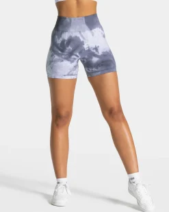 Discount Short Tie Dye Scrunch « Stormy » Femme Shorts