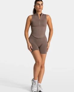 Hot Short Timeless Pro « moka » Femme Shorts