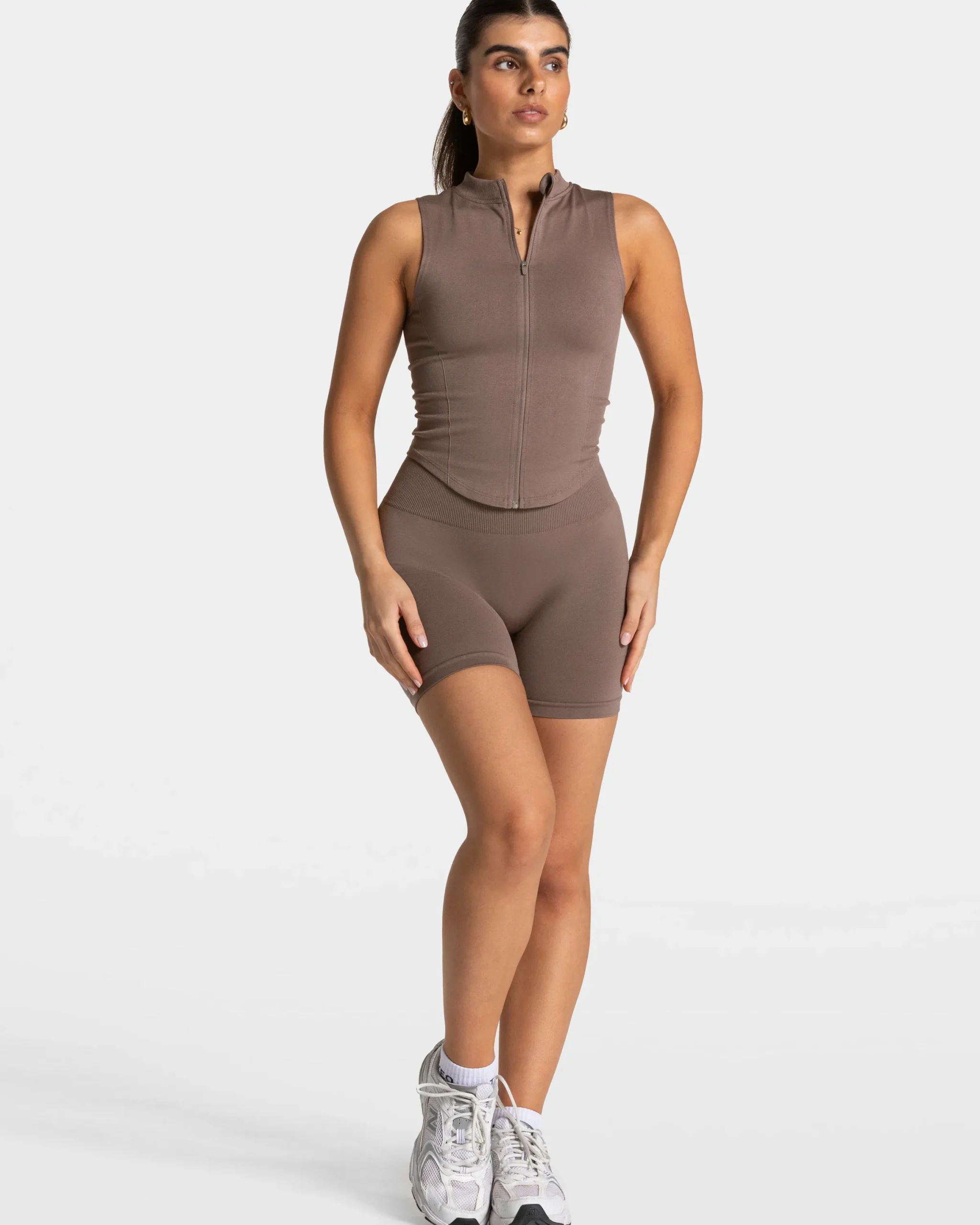 Hot Short Timeless Pro « moka » Femme Shorts