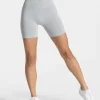 Hot Short Timeless Scrunch « gris clair » Femme Shorts