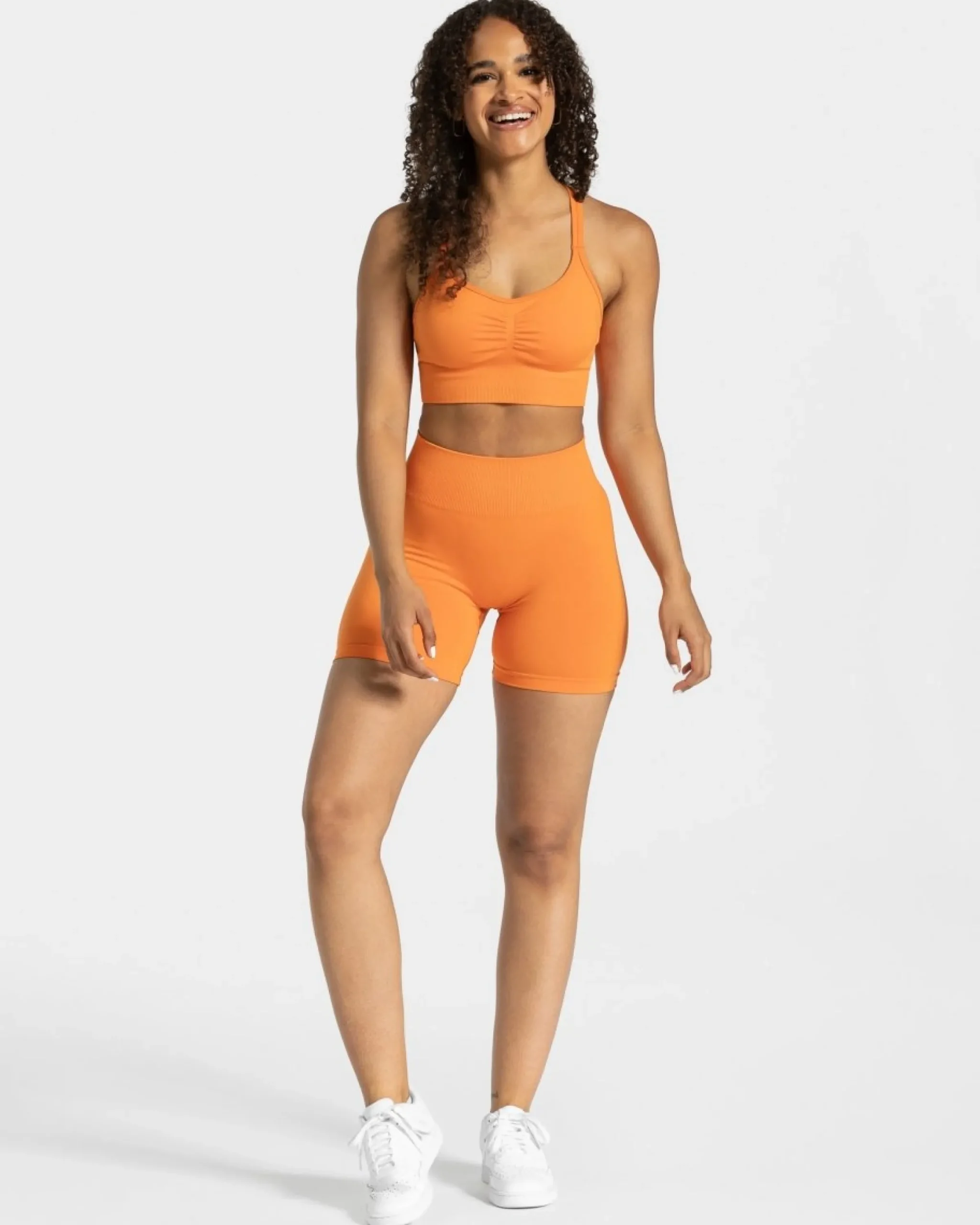 Hot Short Timeless Scrunch « orange » Femme Shorts