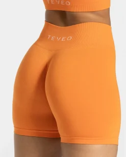 Hot Short Timeless Scrunch « orange » Femme Shorts