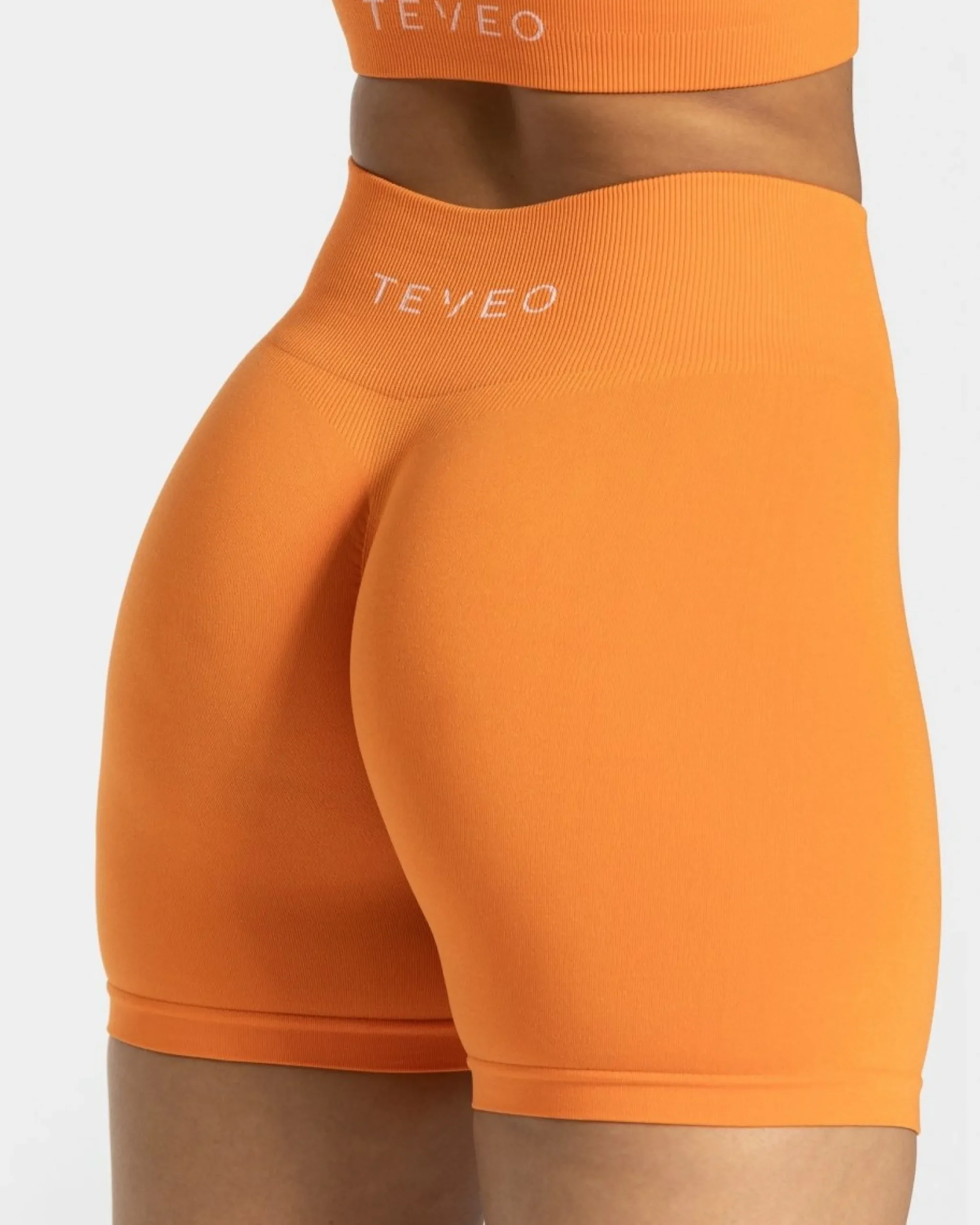Hot Short Timeless Scrunch « orange » Femme Shorts
