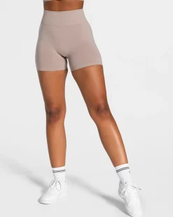 Discount Short Timeless Scrunch « poussière » Femme Shorts