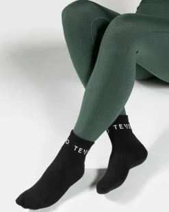 Fashion Socquettes « noir » (5 paires) Femme Chaussettes Et Sous-vêtements