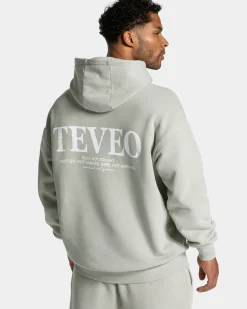 Clearance Sweat à capuche Acid « vert sauge » Homme Sweats À Capuche Et Sweats Zippés