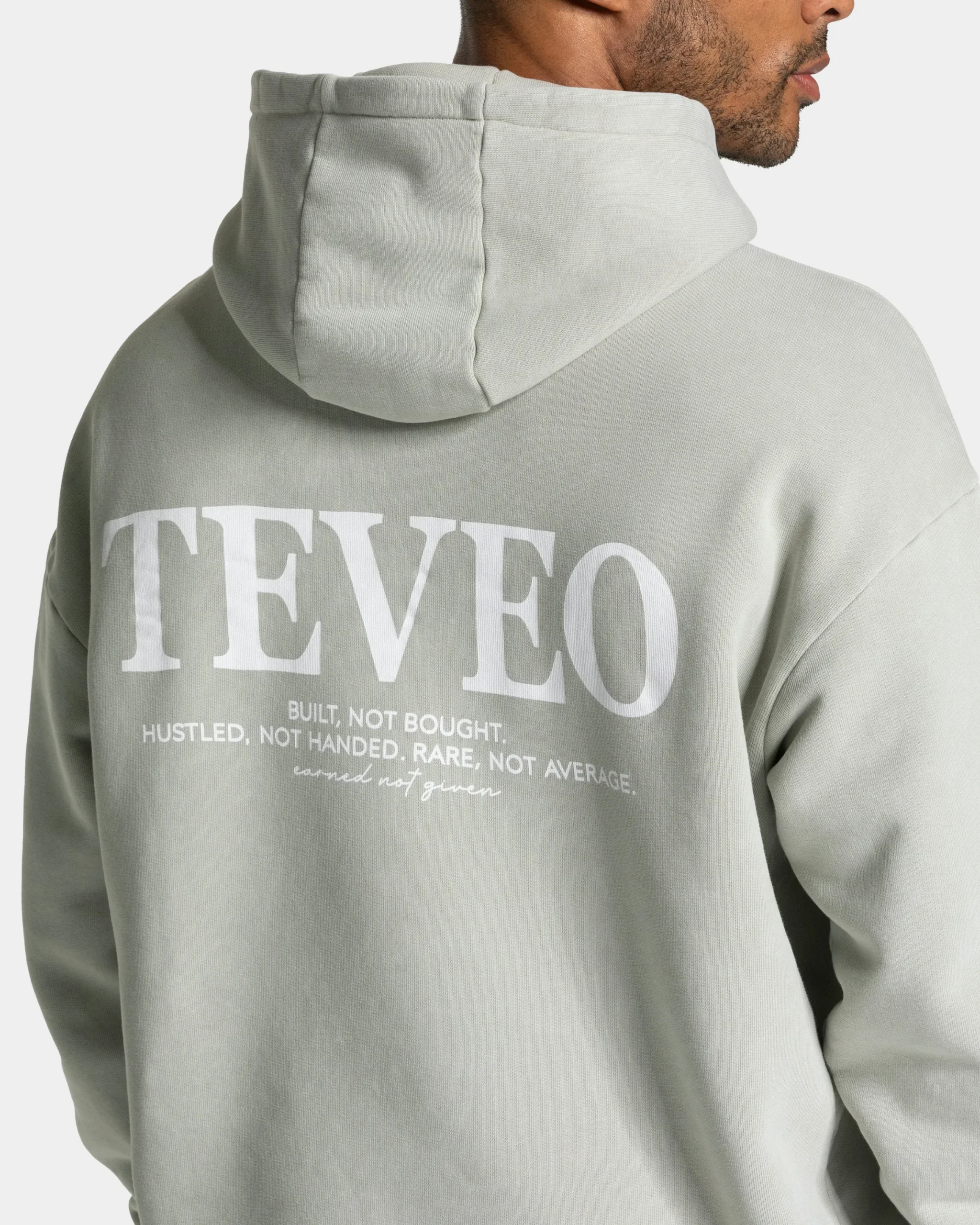 Clearance Sweat à capuche Acid « vert sauge » Homme Sweats À Capuche Et Sweats Zippés