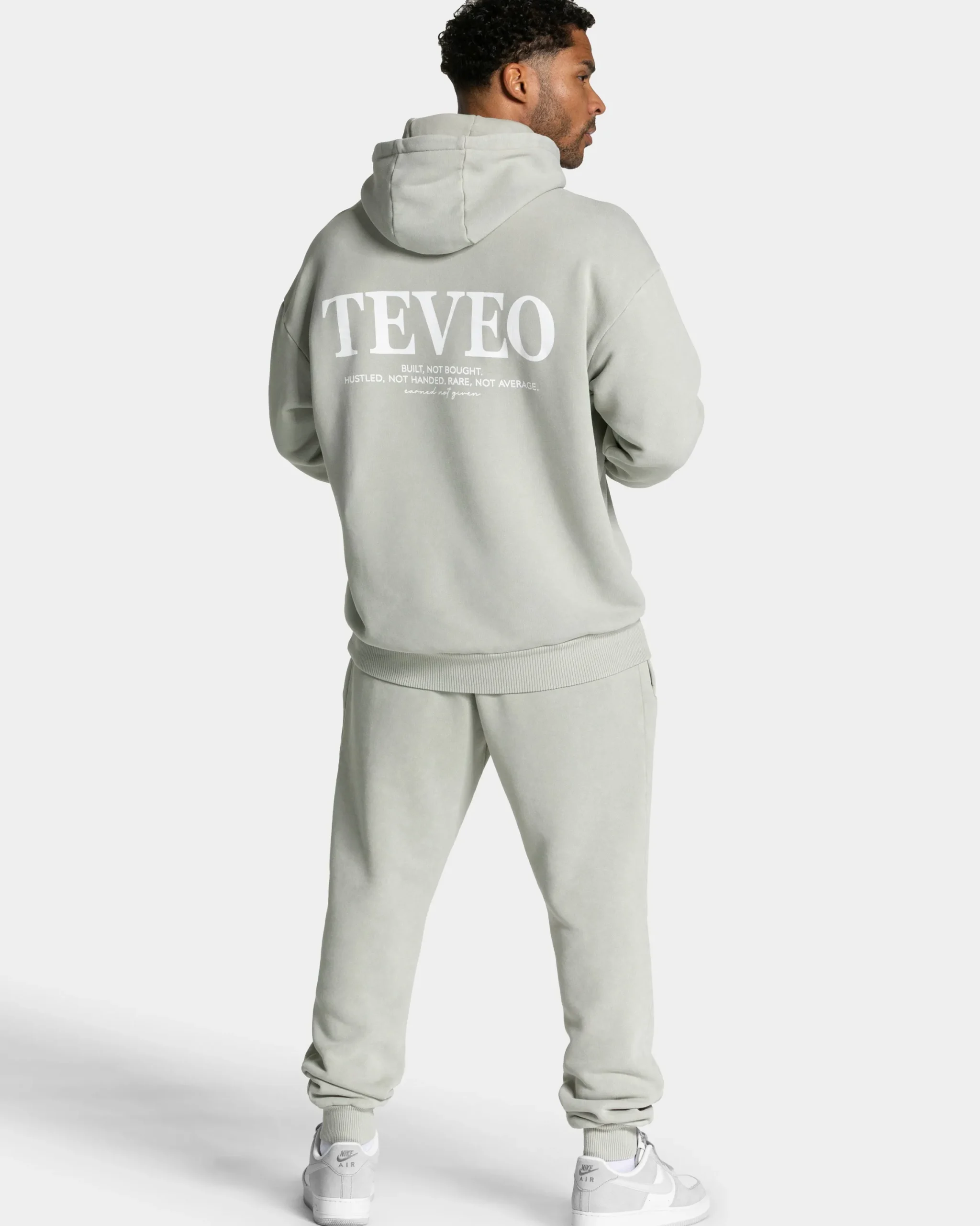 Clearance Sweat à capuche Acid « vert sauge » Homme Sweats À Capuche Et Sweats Zippés