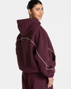 Clearance Sweat à capuche Ignite « prune » Femme Sweats À Capuche Et Vestes De Sport