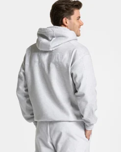 New Sweat à capuche oversize RI’VAIV « gris clair » Homme Sweats À Capuche Et Sweats Zippés